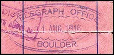 Boulder 1916